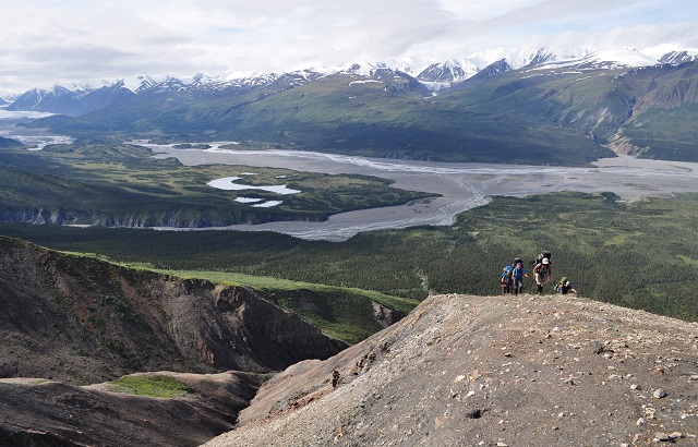 The Backpacking around Haines, AK offers a variety of terrain and scenery